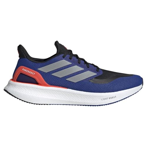 adidas Herren Pureboost 5 Laufschuhe Neutralschuh Royblu/Silvmt/Solred - Dunkelblau 46 von adidas