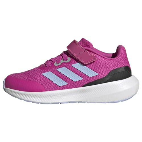 adidas RunFalcon 3.0 Elastic Lace Top Strap Shoes Sneaker, Lucid Fuchsia/Blue Dawn/core Black, 31 EU von adidas