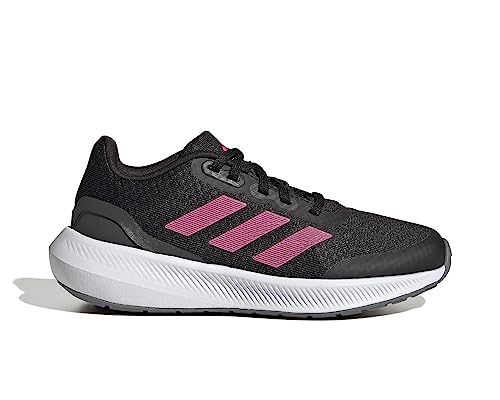 adidas RunFalcon 3 Lace Shoes Sneaker, core Black/Pulse Magenta/Grey six, 28 EU von adidas