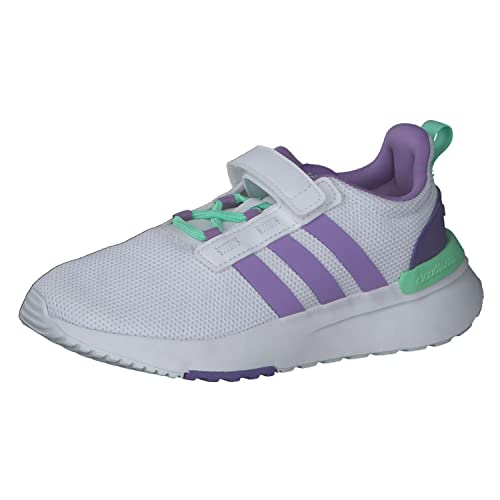 ADIDAS Racer TR21 C Sneaker, FTWR White/Violet Fusion/Pulse Mint, 31 EU von adidas