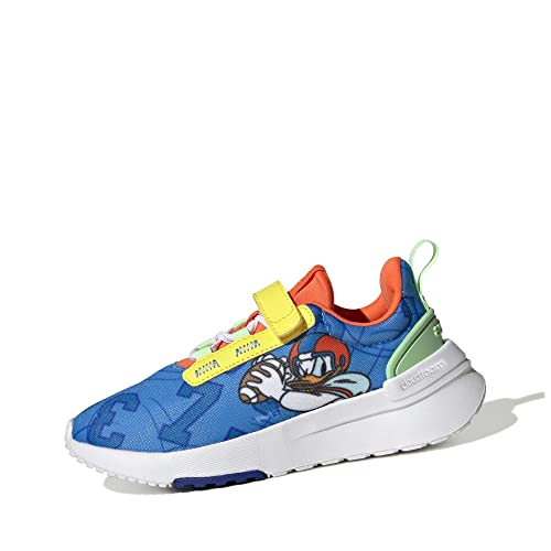 Adidas Racer Tr21 Mickey C Shoes-Low (Non Football), Pulse Blue/FTWR White/Impact Orange, 31 EU von adidas