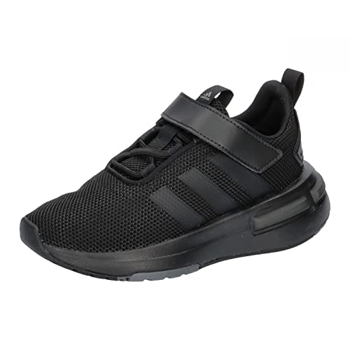 adidas Racer TR23 Kids8 EL Shoes-Low (Non Football), Core Black/Core Black/Grey Five Strap, 28 EU von adidas