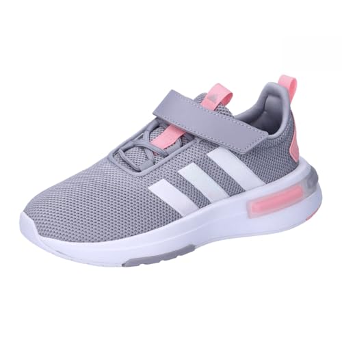 adidas Racer Tr23 Shoes Kids Nicht-Fußball-Halbschuhe, Glory Grey/pink Spark/core Black, 32 EU von adidas