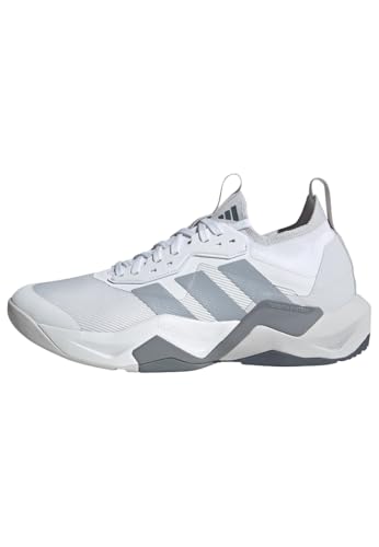 adidas Men's Rapidmove ADV 2 HIIT-Trainingsschuhe Cloud White/Halo Silver/Grey 41 1/3 von adidas