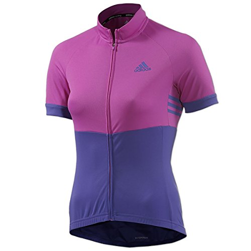 adidas Response Team Radtrikot Damen Cycling Jersey Radshirt (flapnk/ngtfla/Black, M) von adidas