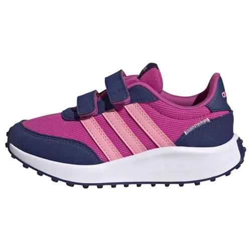 adidas Run 70S CF K Shoes-Low (Non Football), Lucid Fuchsia/Bliss pink/Victory Blue, 31.5 EU von adidas