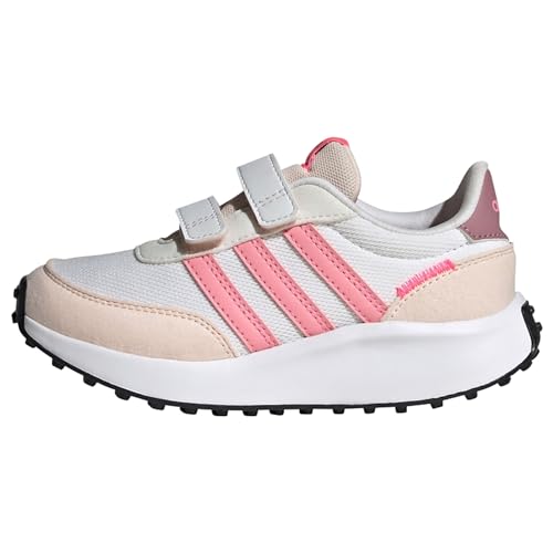 adidas Run 70s Shoes CF Schuhe-Niedrig, FTWR White/Bliss Pink/Lucid Pink Strap, 28 EU von adidas