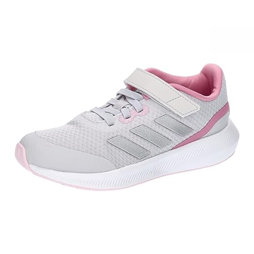 adidas RunFalcon 3.0 Elastic Lace Top Strap Shoes Schuhe-Hoch, Dash Grey/Silver met./Bliss pink, 38 EU von adidas