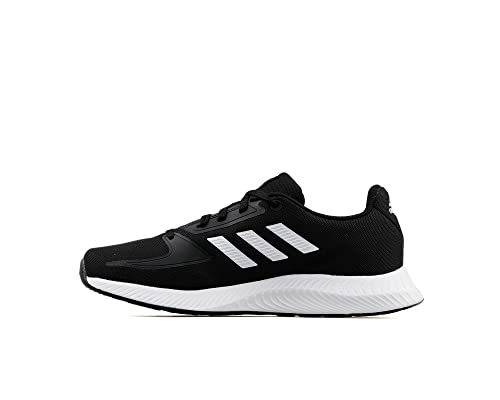 adidas Runfalcon 2.0 K Laufschuhe, Schwarz (Black White), 31 EU von adidas