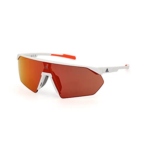 adidas SPORT PRFM Shield Brille, Weiß, 00/0/125 für Damen, weiß von adidas