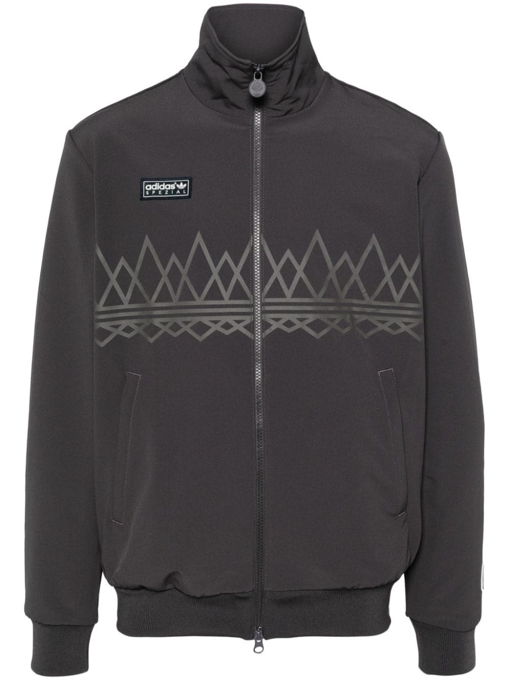 adidas SPZL Suddell Sweatshirtjacke - Grau von adidas