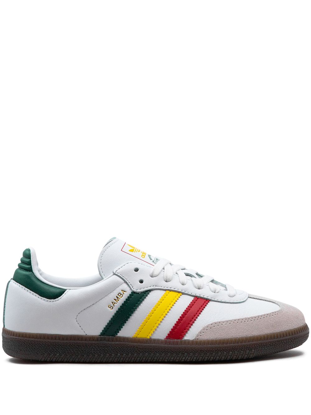 adidas Samba OG "Rasta Pack - White" Sneakers - Weiß von adidas