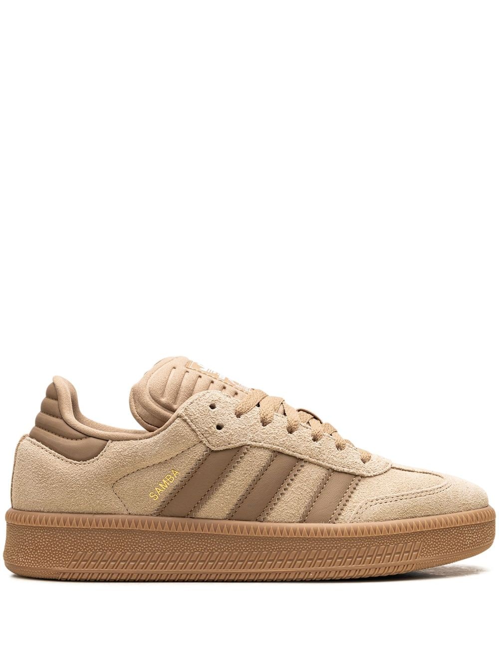 adidas Samba XLG "Magic Beige/Cardboard/Gum" Sneakers - Nude von adidas