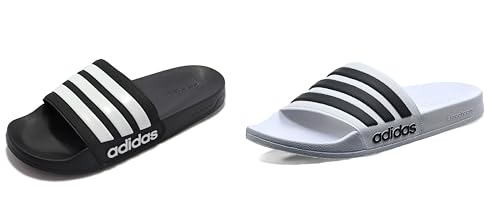 adidas Unisex Adilette Shower Slipper, Schwarz, 42 EU Herren Adilette Shower Slipper, Weiß, 42 EU adidas Unisex Adilette Shower Slipper, Schwarz, 42 EU Herren Adilette Shower Slipper, Weiß, 42 EU von adidas