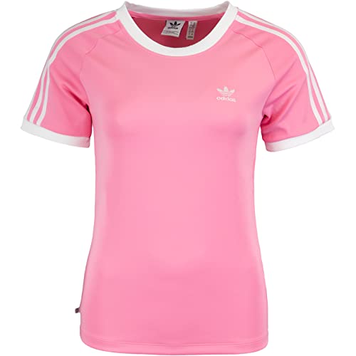 adidas Slim 3 Stripes Women Top (30, pink) von adidas