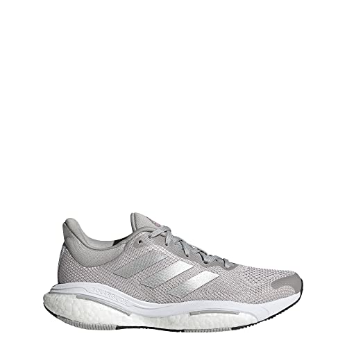 adidas Solar Glide 5 Grey/Silver Metallic/Wonder Mauve 11 B (M) von adidas