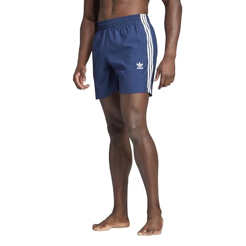 adidas Solid Swimshorts Badeshorts Badehosen (DE/NL/SE/PL, Alphanumerisch, S, Regular, Regular, Indigo) von adidas