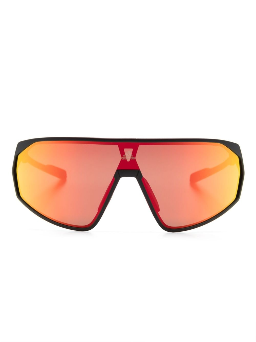 adidas Sonnenbrille mit Shield-Gestell - Schwarz von adidas