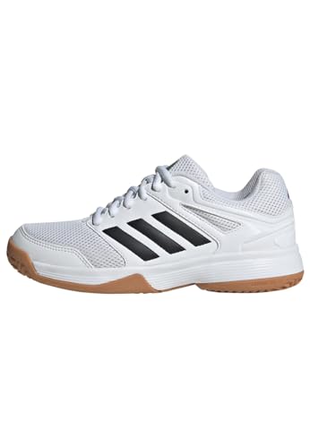 adidas Speedcourt Indoor Shoes Kids Schuhe, Cloud White/Core Black/Gum, 38 2/3 EU von adidas