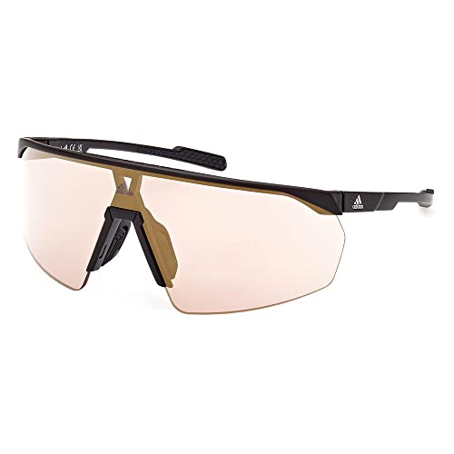 adidas Sport SP0075 Sonnenbrille Damen, Sportliche und Leichte Sonnenbrille, Maskenförmige Linse, Braune Verspiegelte Gläser, Mattes Schwarz adidas Sport SP0075 Sonnenbrille Damen, Sportliche und Leichte Sonnenbrille, Maskenförmige Linse, Braune Verspiegelte Gläser, Mattes Schwarz von adidas