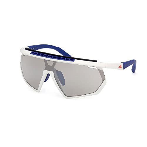 adidas Sport Sonnenbrille SP0029-H, Spiegelrauch, 00 Herren, Spiegelter Rauch von adidas