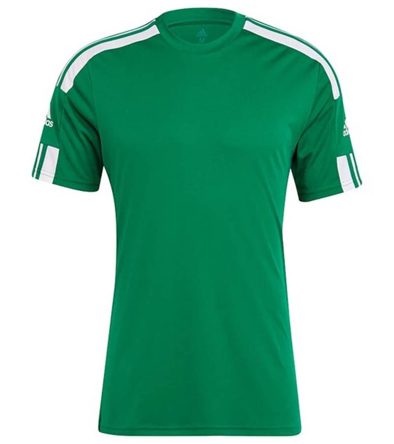 adidas Squadra 21 Kurzarm Trikot Herren Jersey Fußball-Shirt mit AeroReady GN5721 Grün/Weiß von adidas