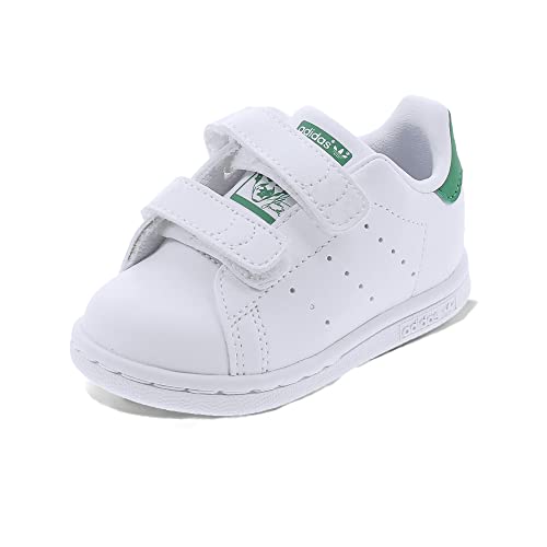 adidas Stan Smith Cf Sneaker, Cloud White Cloud White Green, 32 EU von adidas
