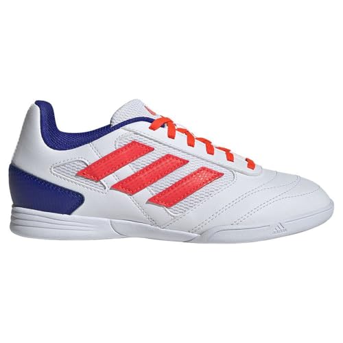 adidas Super Sala II Indoor Fußballschuhe Kinder Jungen Schuhe, FTWWHT/SOLRED/LUCBLU, 28.5 EU von adidas