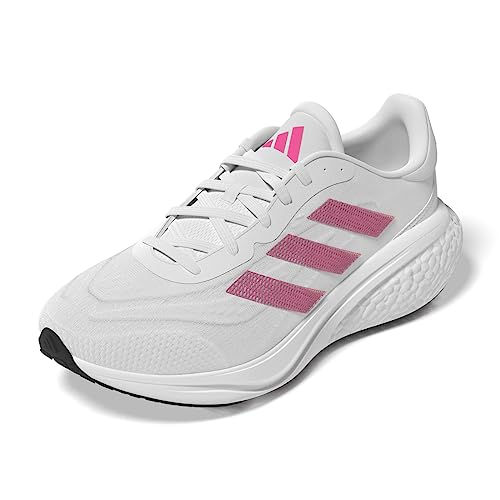 adidas Supernova 3 Running Boost Shoes Kids Sneakers, FTWR White/Lucid pink/Wonder Blue, 39 1/3 EU von adidas