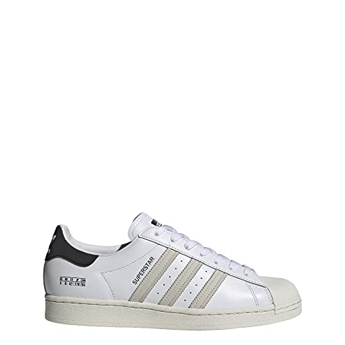 adidas Superstar Shoe - Damen Casual, Wei er Kern Schwarz, 9.5 US von adidas