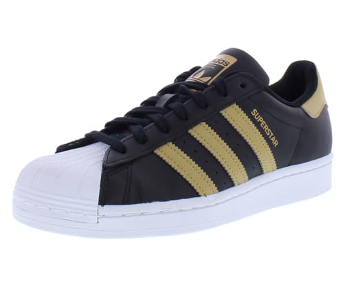 adidas Superstar Shoes Herren, Core Black/Magic Beige/Cloud White, 43 EU von adidas