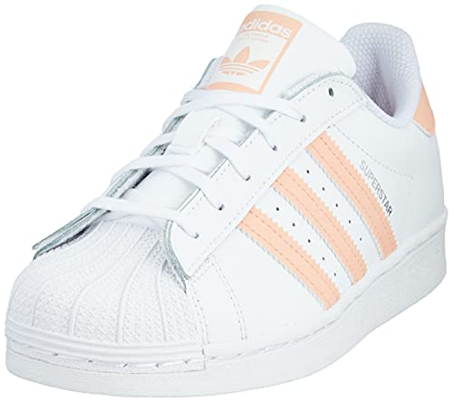 adidas Superstar Sneaker, Cloud White/Haze Coral/Cloud White, 31 EU von adidas
