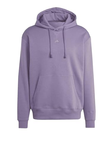 adidas Szn Fleece Sweatshirt für Herren - Lila Modell IJ6895 Baumwolle, Lila, M von adidas