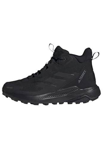 adidas Terrex Anylander Mid RAIN.RDY Hiking Shoes Wanderschuhe, Core Black/Core Black/Grey Four, 36 2/3 EU von adidas