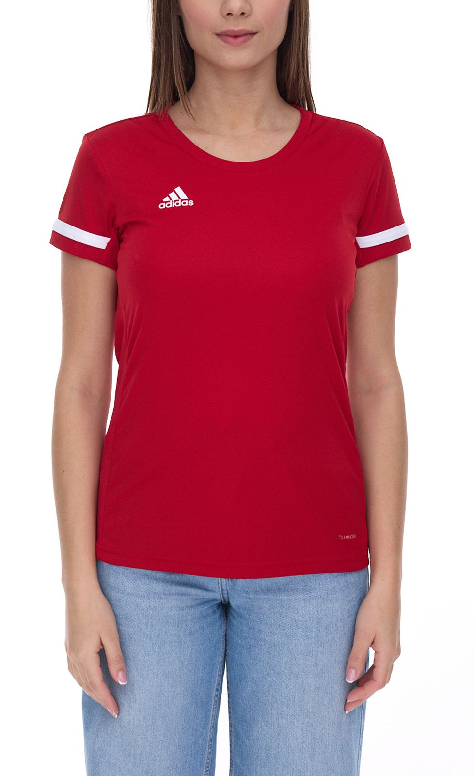 adidas Team 19 Damen Trainings-Shirt mit Climacool-Technologie Sport-Shirt DX7248 Rot adidas Team 19 Damen Trainings-Shirt mit Climacool-Technologie Sport-Shirt DX7248 Rot von adidas