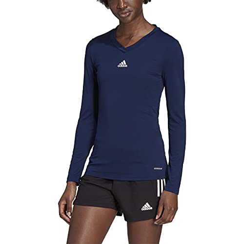 adidas Team Base T-Shirt für Damen, Team Navy Blue, Groß von adidas