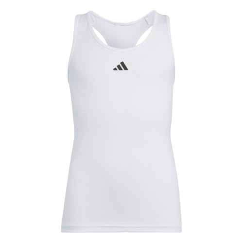 adidas Tech-Fit Tank Kinder Tank-Top weiß 170 von adidas