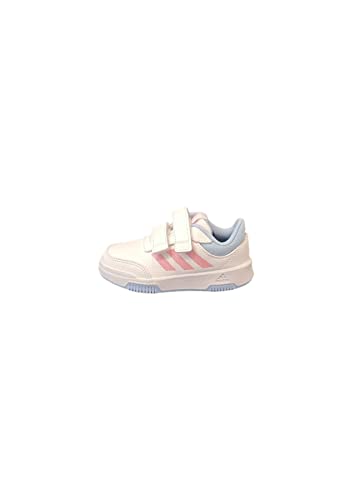 ADIDAS Unisex Baby Tensaur Sport 2.0 CF I Sneaker, FTWR White/Blue Dawn/Clear pink, 24 EU von adidas