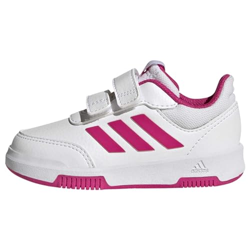 adidas Unisex Baby Tensaur Hook and Loop Shoes Sneaker, FTWR White/Team real Magenta/core Black, 21 EU von adidas