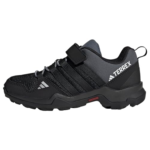 adidas Terrex AX2R Hook-and-Loop Hiking Shoes Walking Shoe, core Black/core Black/Onix, 31.5 EU von adidas