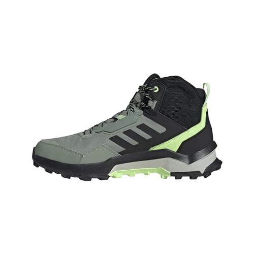 adidas Terrex AX4 Mid GTX Wanderschuhe Boots Schuhe (Green/Black, EU Schuhgrößensystem, Erwachsene, Numerisch, M, 44) von adidas