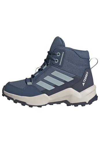 adidas Terrex AX4R MID Hiking Shoes Wanderschuhe, Wonder Steel/Magic Grey/Shadow Navy, 22 EU von adidas