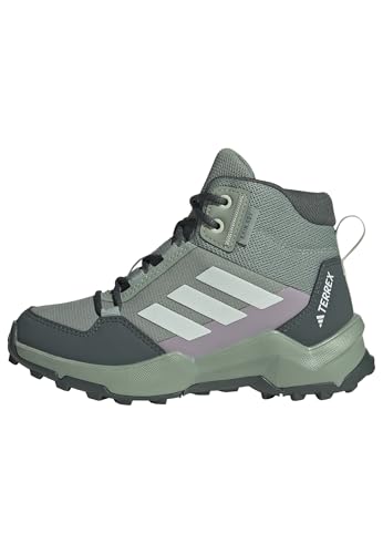 adidas Terrex AX4R MID RAIN.RDY Hiking Shoes Wanderschuhe, Silver Green/Linen Green/preloved fig, 36 2/3 EU von adidas