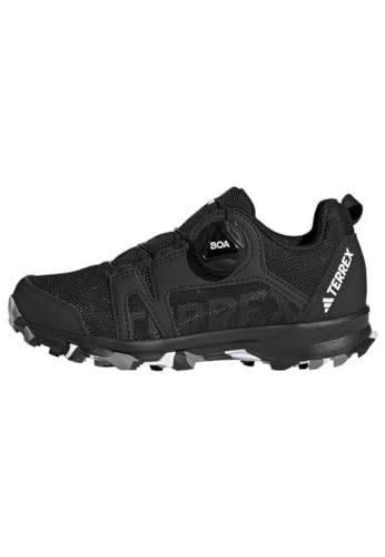 adidas Unisex Terrex Agravic BOA Trail Running Shoes Trailrunning-Schuhe, Core Black/Cloud White/Grey Three, 32 EU von adidas