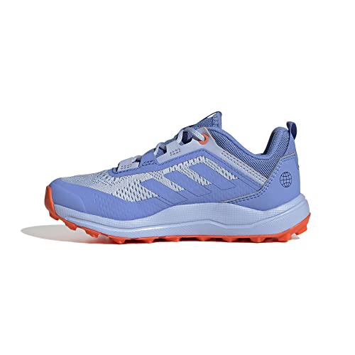 adidas Unisex Kinder Terrex Agravic Flow Trail Running Sneakers, Blue Fusion/Blue Fusion/Coral Fusion, 36 2/3 EU von adidas