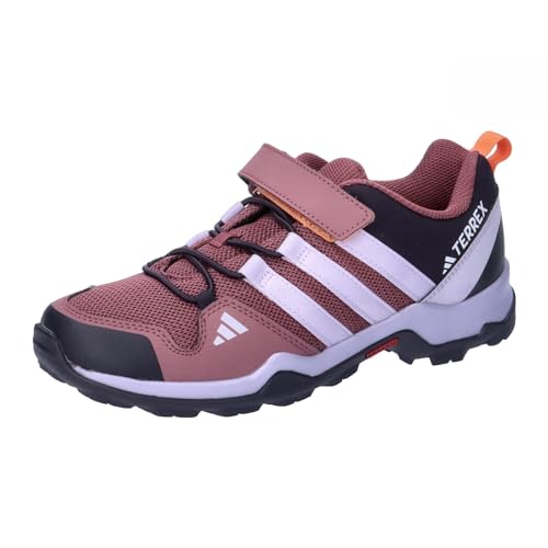 adidas Terrex Ax2R Velcro Hiking Shoes Nicht-Fußball-Halbschuhe, Quiet Crimson/Silver Dawn/Amber Tint, 31.5 EU von adidas