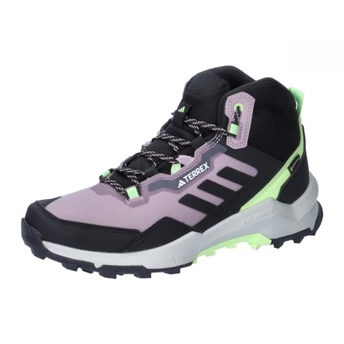 adidas Terrex Ax4 Mid GTX W, Wanderstiefel für Damen, Preloved Fig Core Black Green Spark, 38 2/3 EU von adidas