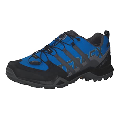 adidas Herren Terrex Swift R2 Gore-TEX Hiking Shoes Wanderschuhe, Blue Rush/Grey Four/Core Black, 42 EU von adidas
