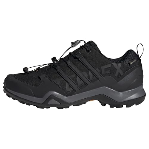 adidas Herren Terrex Swift R2 Gore-TEX Hiking Shoes Walking Shoe, Core Black/Core Black/Grey Five, 45 1/3 EU von adidas