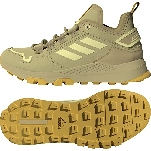 adidas Terrex Hikster Low - Herren Wanderschuhe Leder Beige GZ3032 - Größe: EU 42 UK 8 von adidas